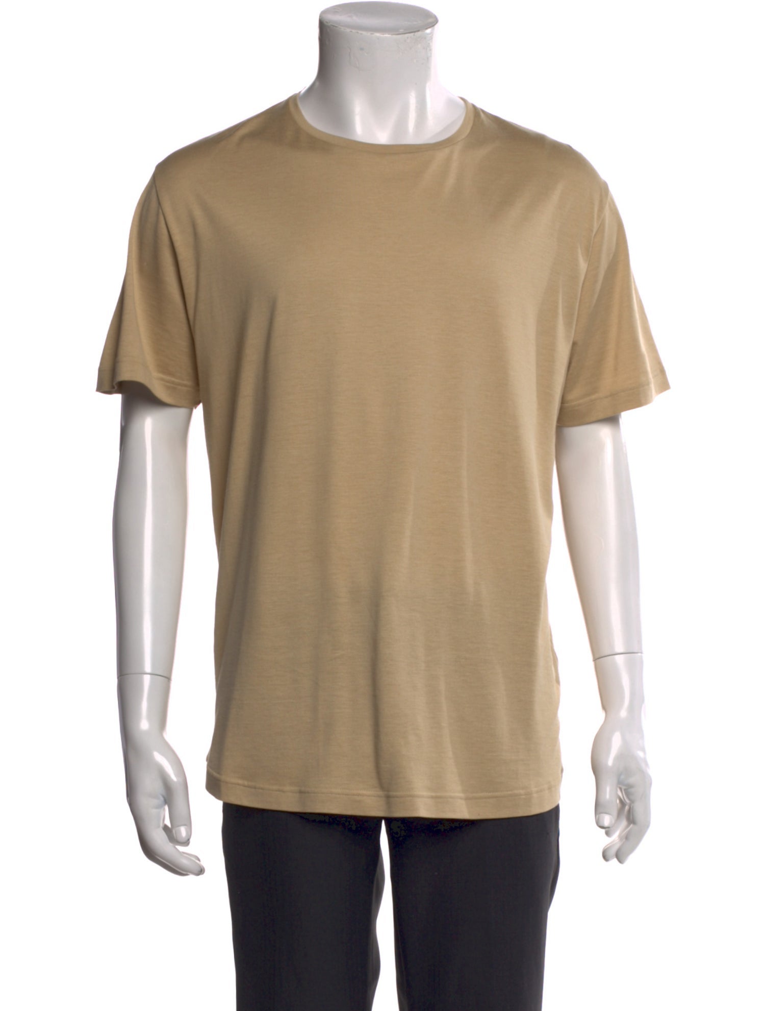 Loro Piana Silk Crew Neck T-Shirt