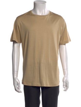 Loro Piana Silk Crew Neck T-Shirt