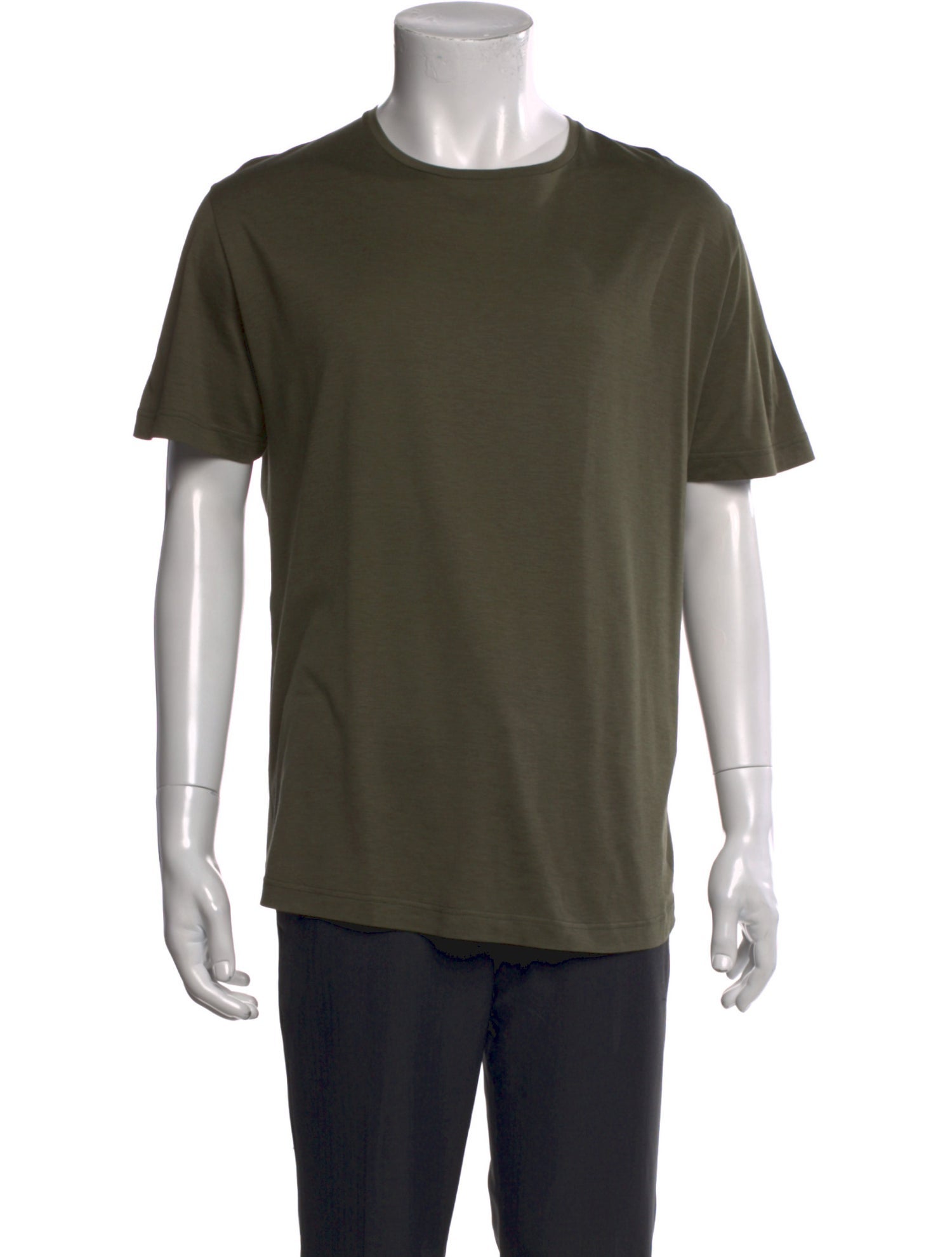 Loro Piana Silk Crew Neck T-Shirt