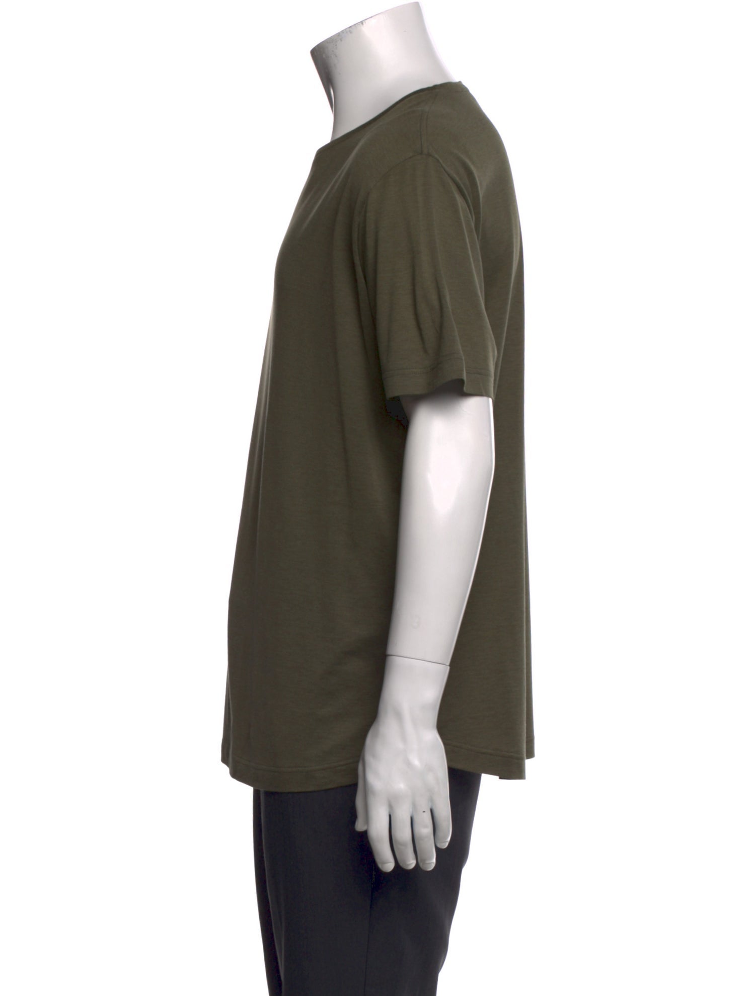 Loro Piana Silk Crew Neck T-Shirt