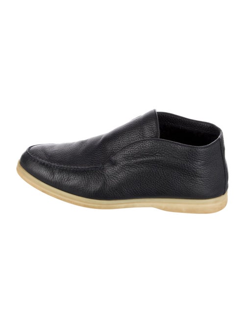 Loro Piana Open Walk Leather Loafers
