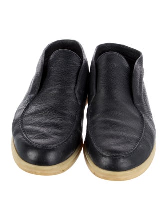 Loro Piana Open Walk Leather Loafers