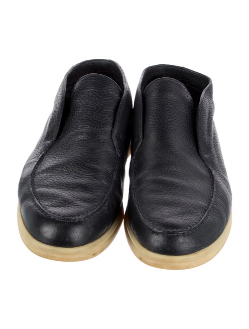 Loro Piana Open Walk Leather Loafers