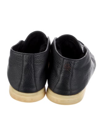 Loro Piana Open Walk Leather Loafers