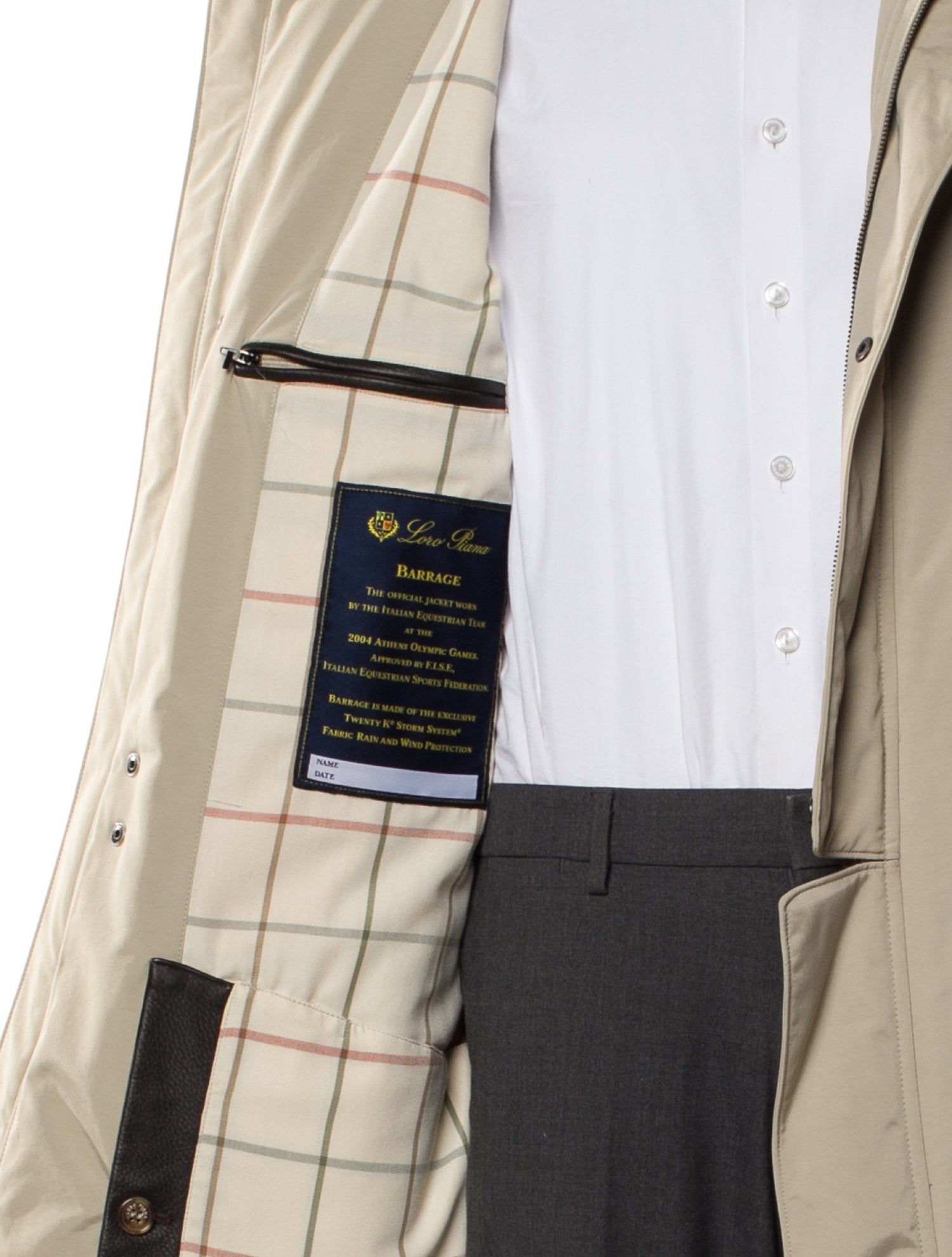 Loro Piana Barrage Nylon Puffer Coat