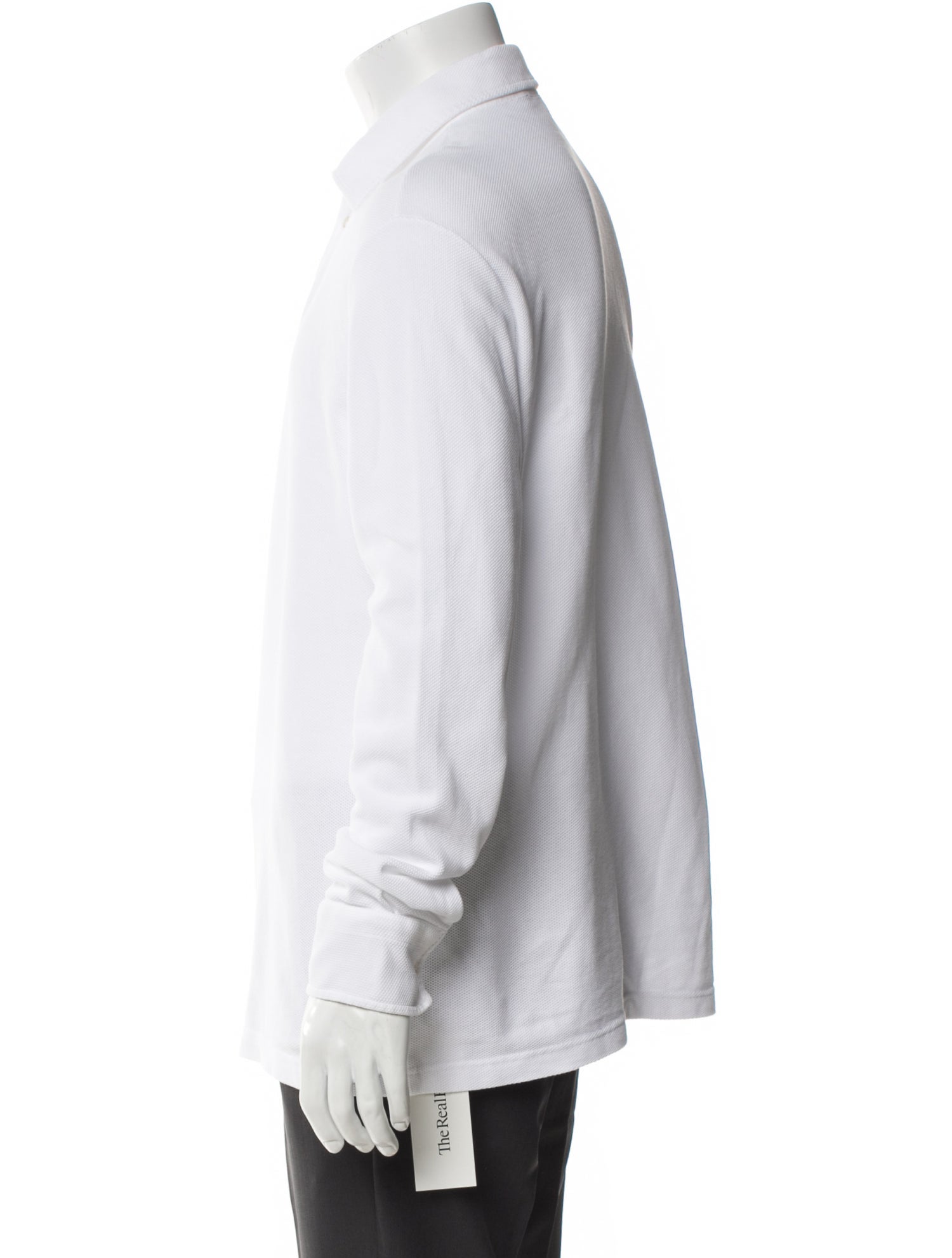 Loro Piana Collar Long Sleeve Polo Shirt