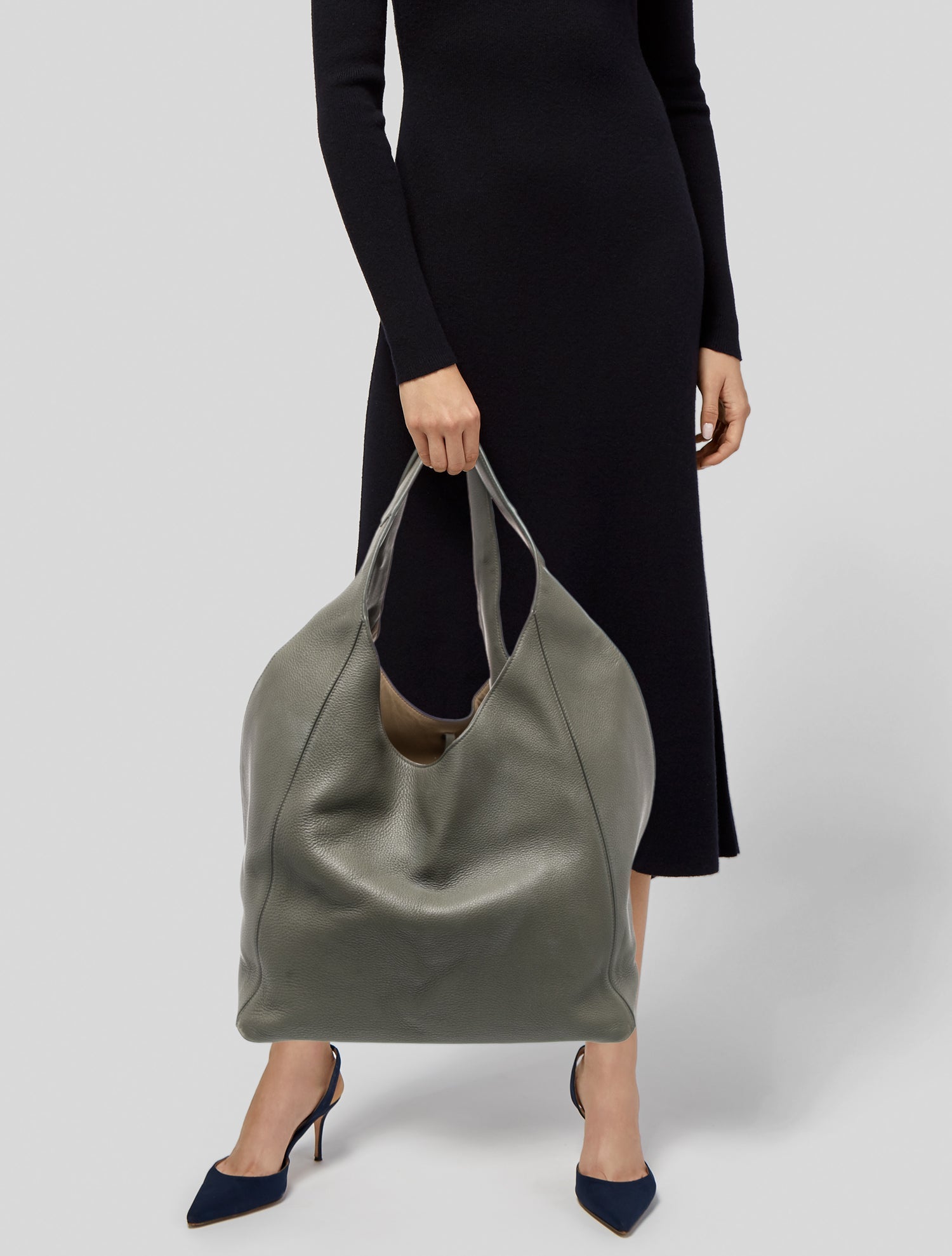 Loro Piana Leather Folded Large