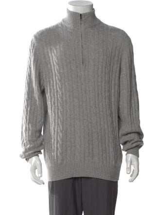 Loro Piana Treccia Baby Cashmere Pullover