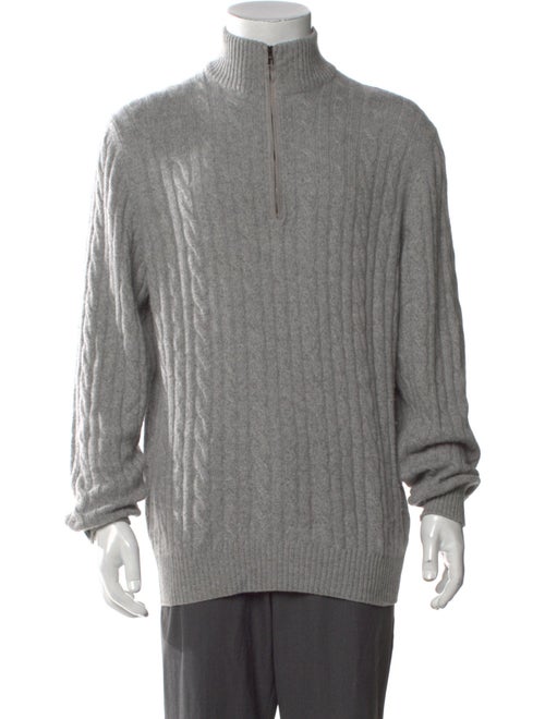 Loro Piana Treccia Baby Cashmere Pullover