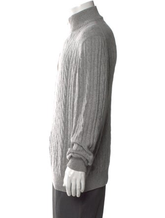 Loro Piana Treccia Baby Cashmere Pullover