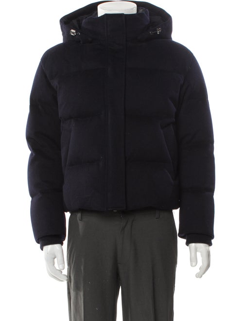 Loro Piana Green Storm System Cashmere Puffer Coat