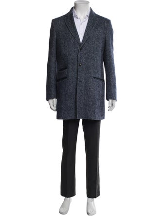 Loro Piana Rain System Virgin Wool Overcoat