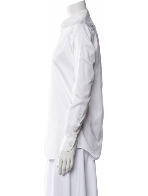 Loro Piana Long Sleeve Button-Up Top