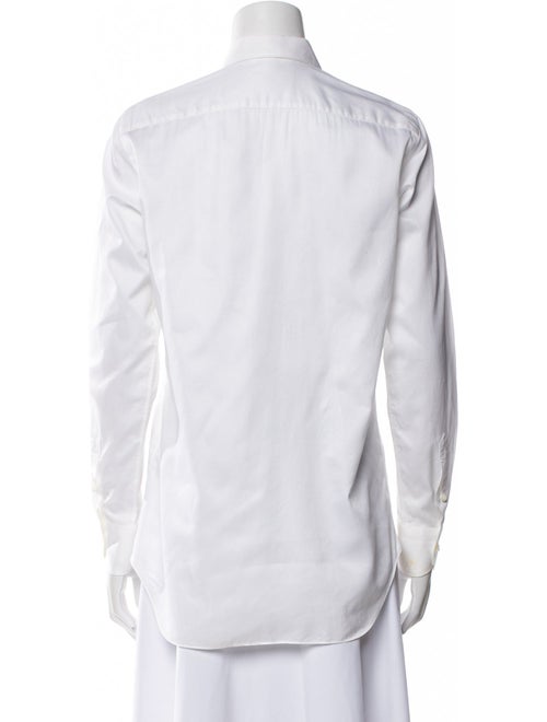 Loro Piana Long Sleeve Button-Up Top