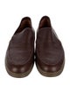 Loro Piana Summer Walk Leather Loafers