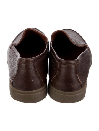 Loro Piana Summer Walk Leather Loafers