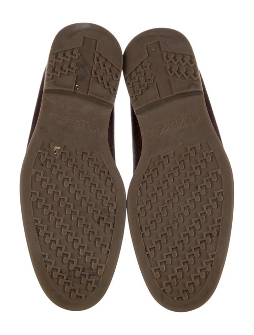 Loro Piana Summer Walk Leather Loafers