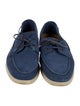 Loro Piana Sea-Sail Walk Suede Boat Shoes