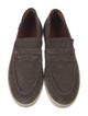 Loro Piana Suede Boat Shoes