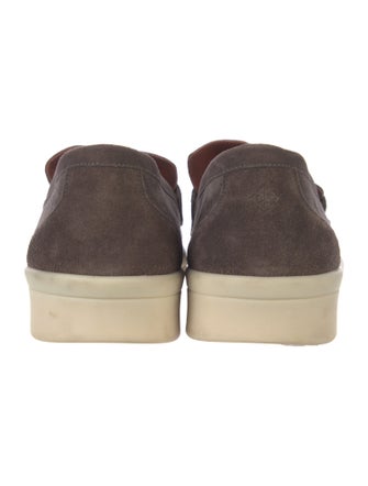 Loro Piana Suede Boat Shoes