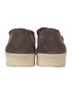 Loro Piana Suede Boat Shoes