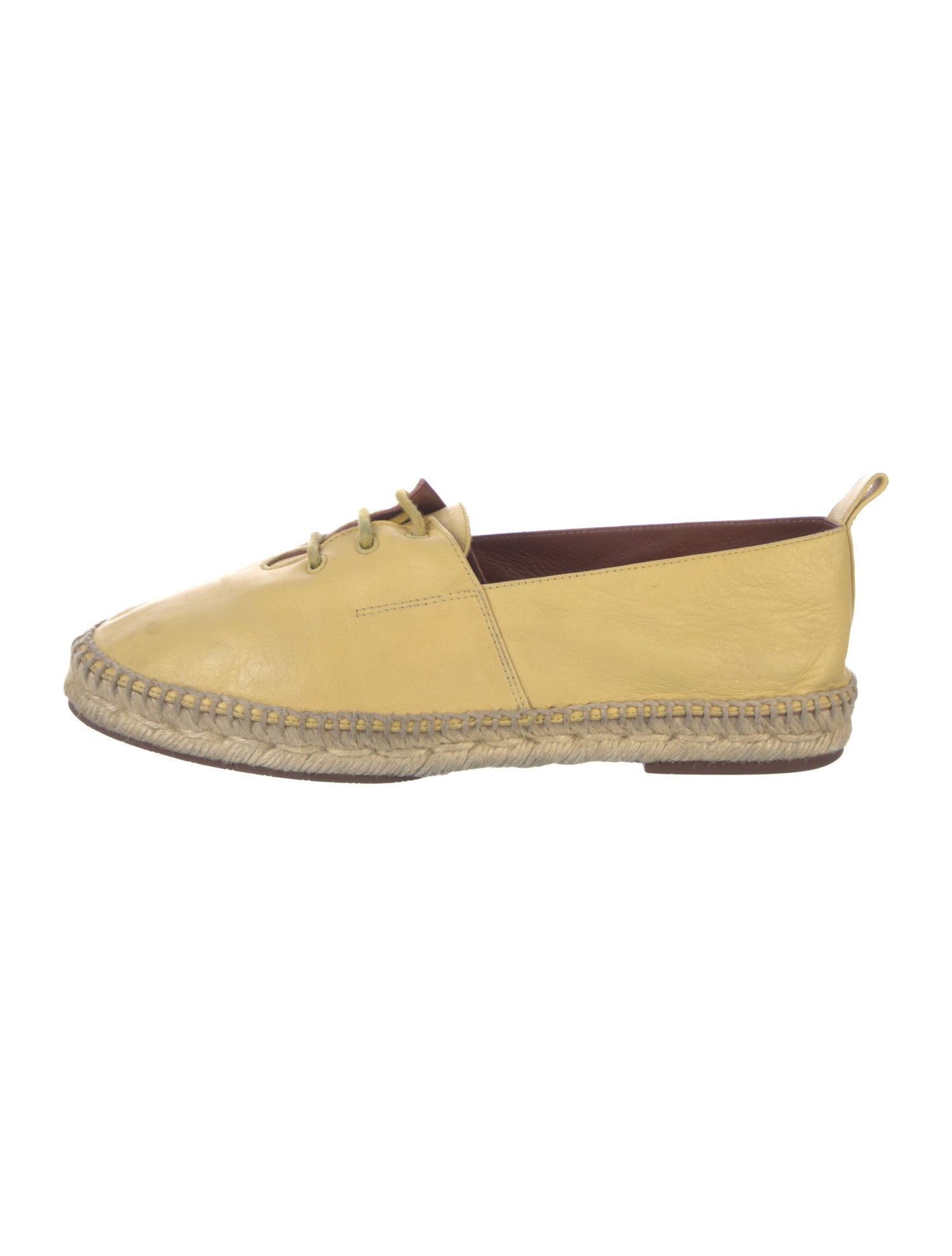 Loro Piana Leather Espadrilles