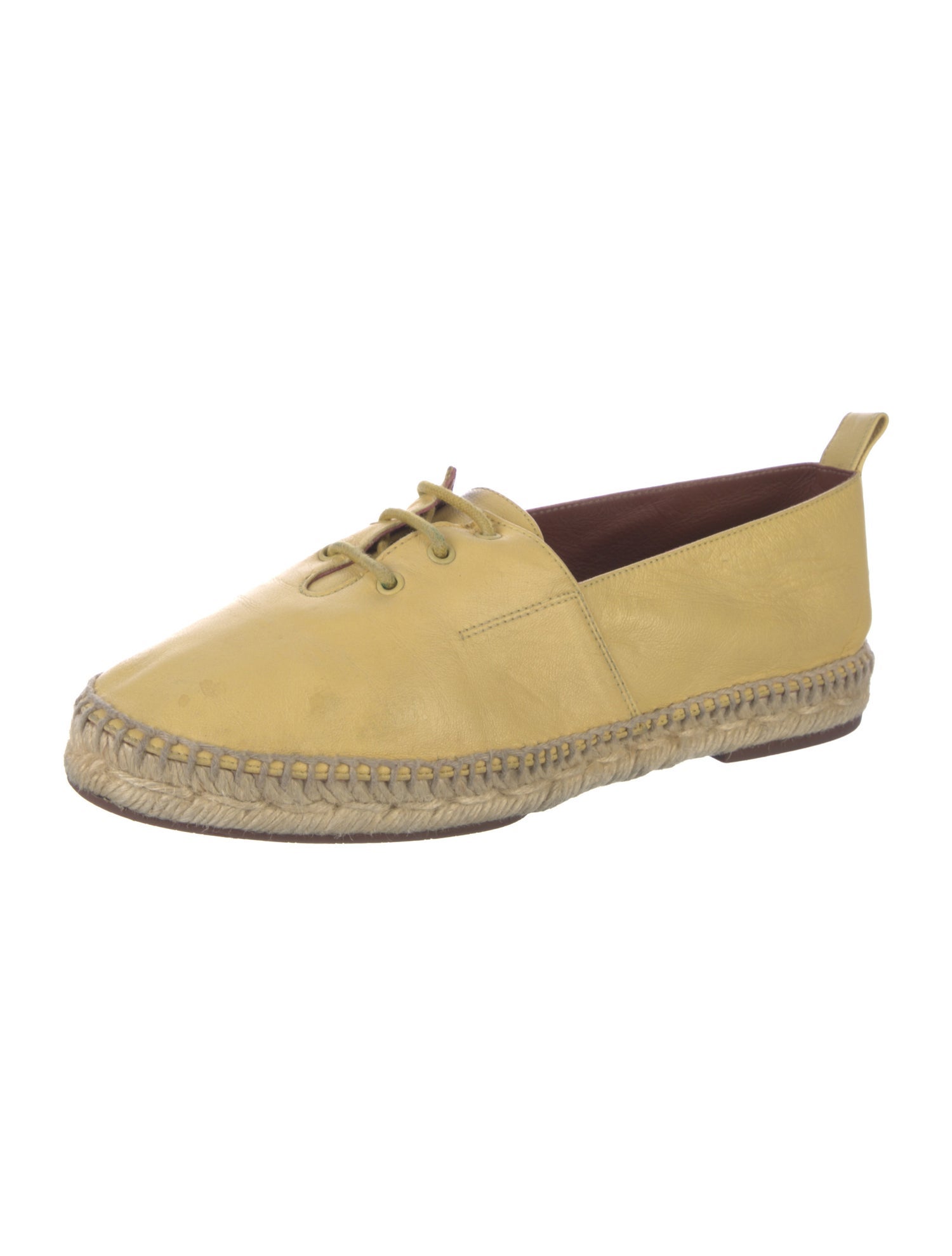 Loro Piana Leather Espadrilles