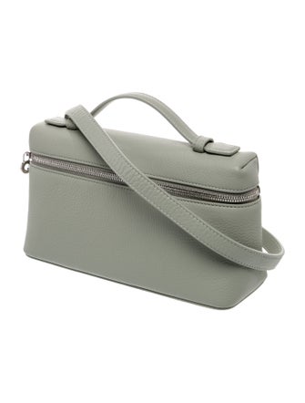 Loro Piana Leather Top Handle Bag