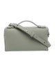 Loro Piana Leather Top Handle Bag