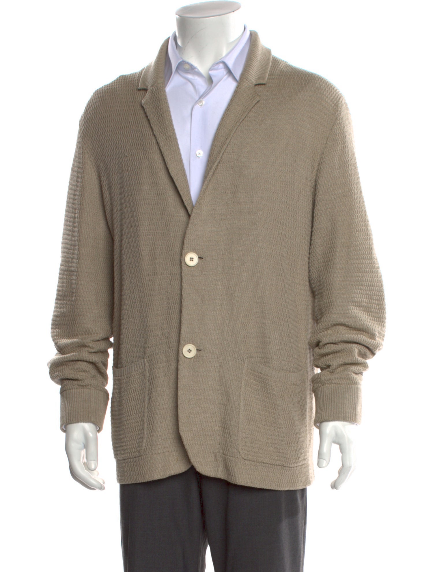 Loro Piana Silk V-Neck Cardigan