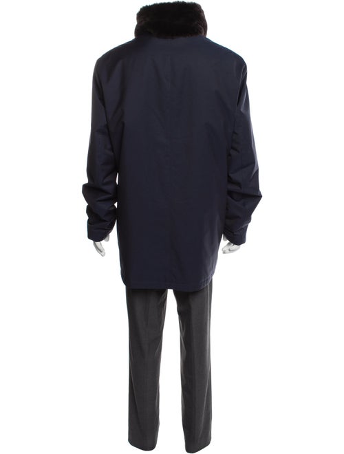 Loro Piana Green Tecnowool Storm System Parka