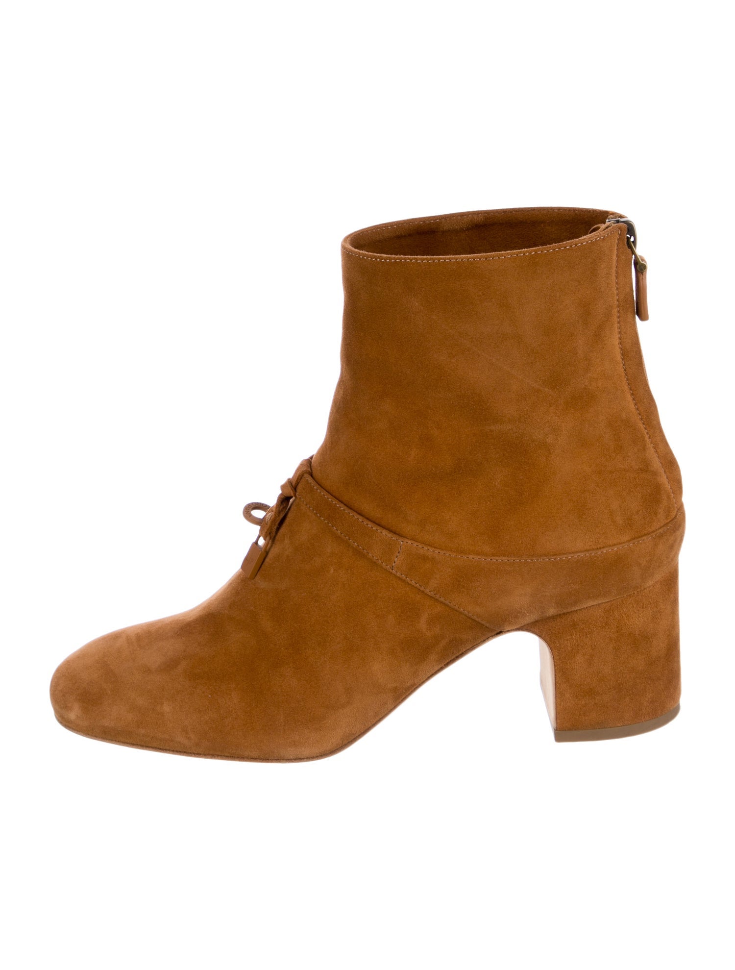 Loro Piana Suede Lace-Up Boots
