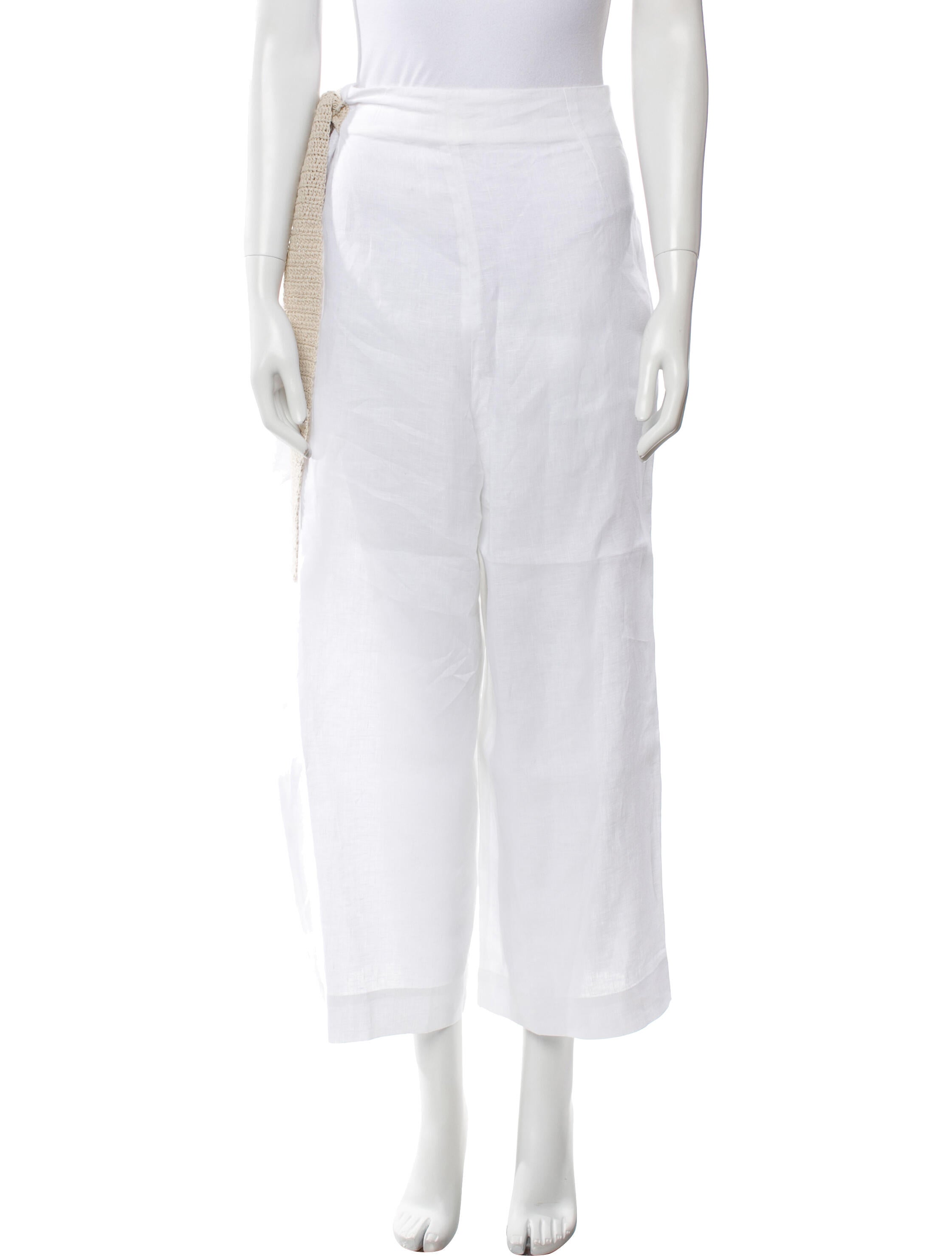 Loro Piana Linen Wide Leg Pants