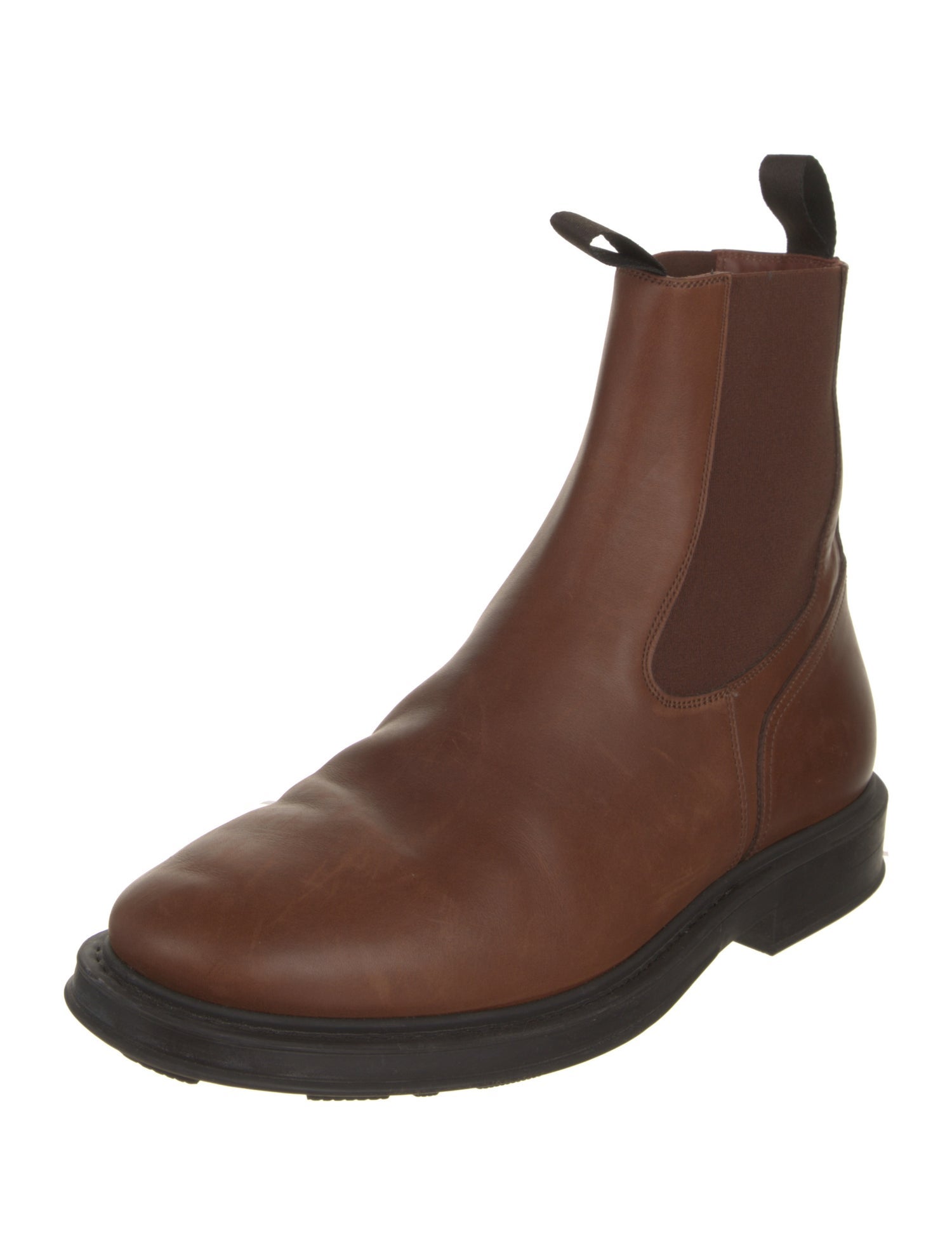 Loro Piana Travis Walk Leather Chelsea Boots