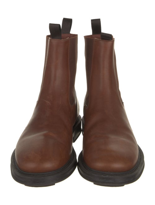 Loro Piana Travis Walk Leather Chelsea Boots