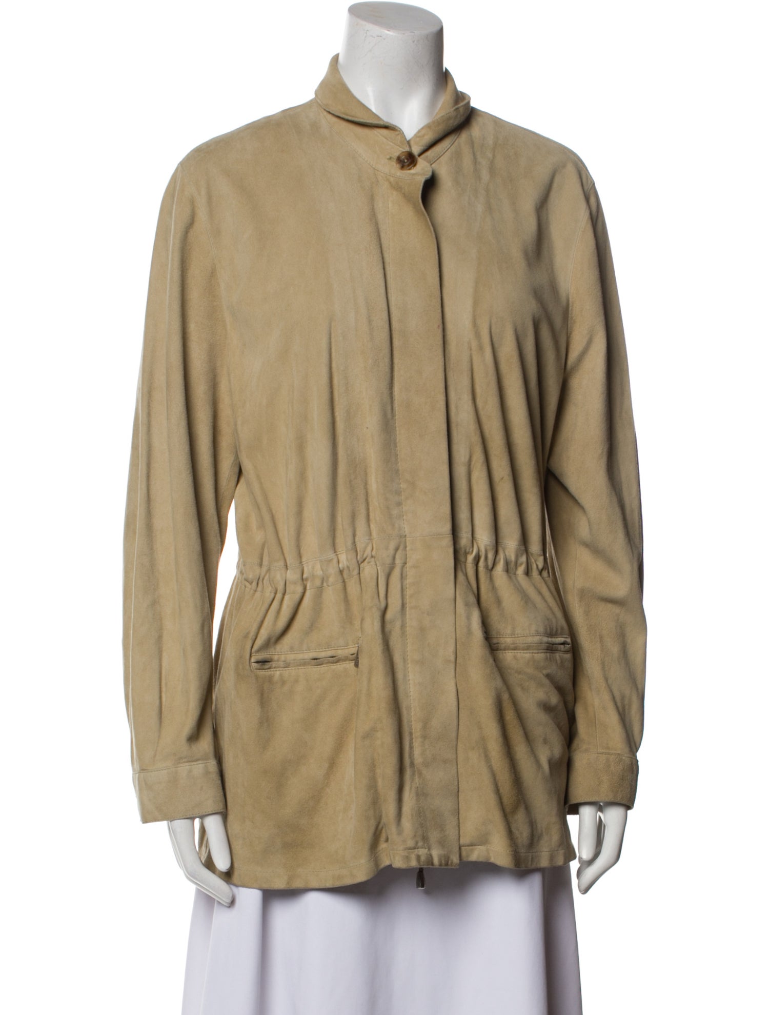 Loro Piana Suede Utility Jacket