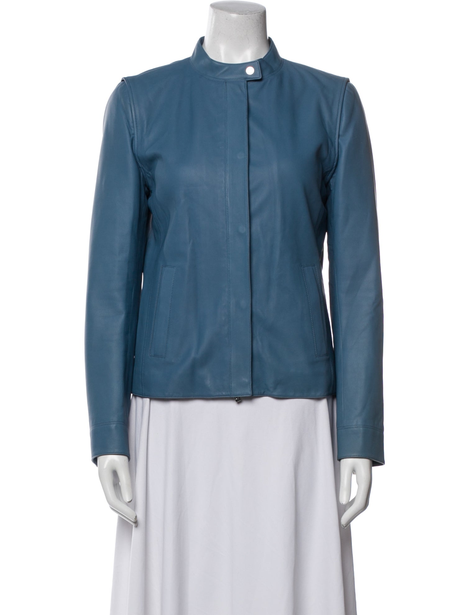 Loro Piana Convertible Leather Jacket