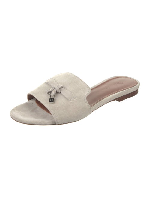 Loro Piana Suede Slides