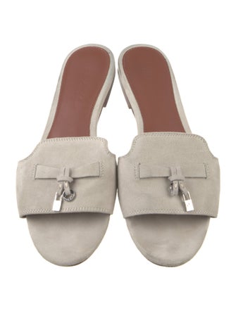 Loro Piana Suede Slides