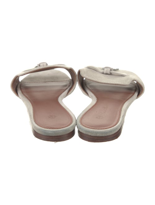 Loro Piana Suede Slides