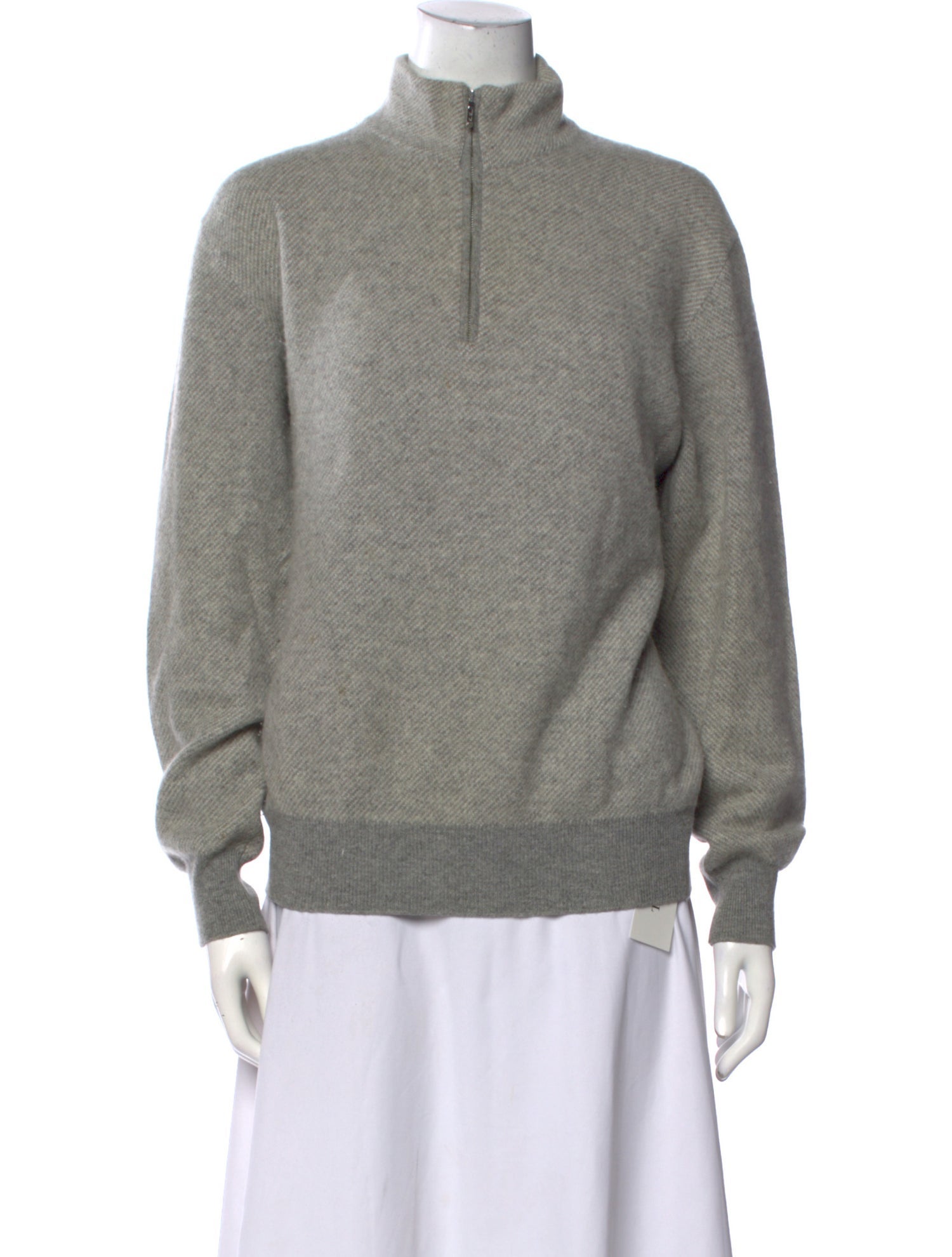 Loro Piana Cashmere Mock Neck Sweater