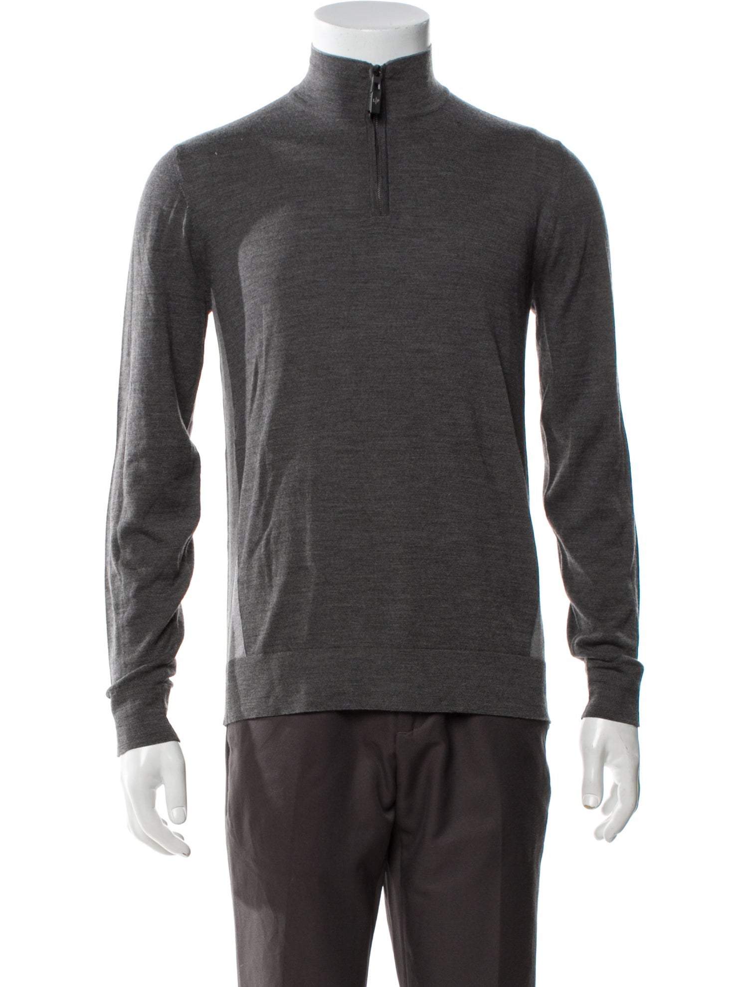 Loro Piana Matchplay Virgin Wool Polo Sweater