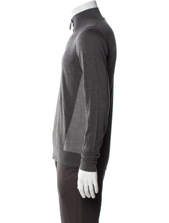Loro Piana Matchplay Virgin Wool Polo Sweater