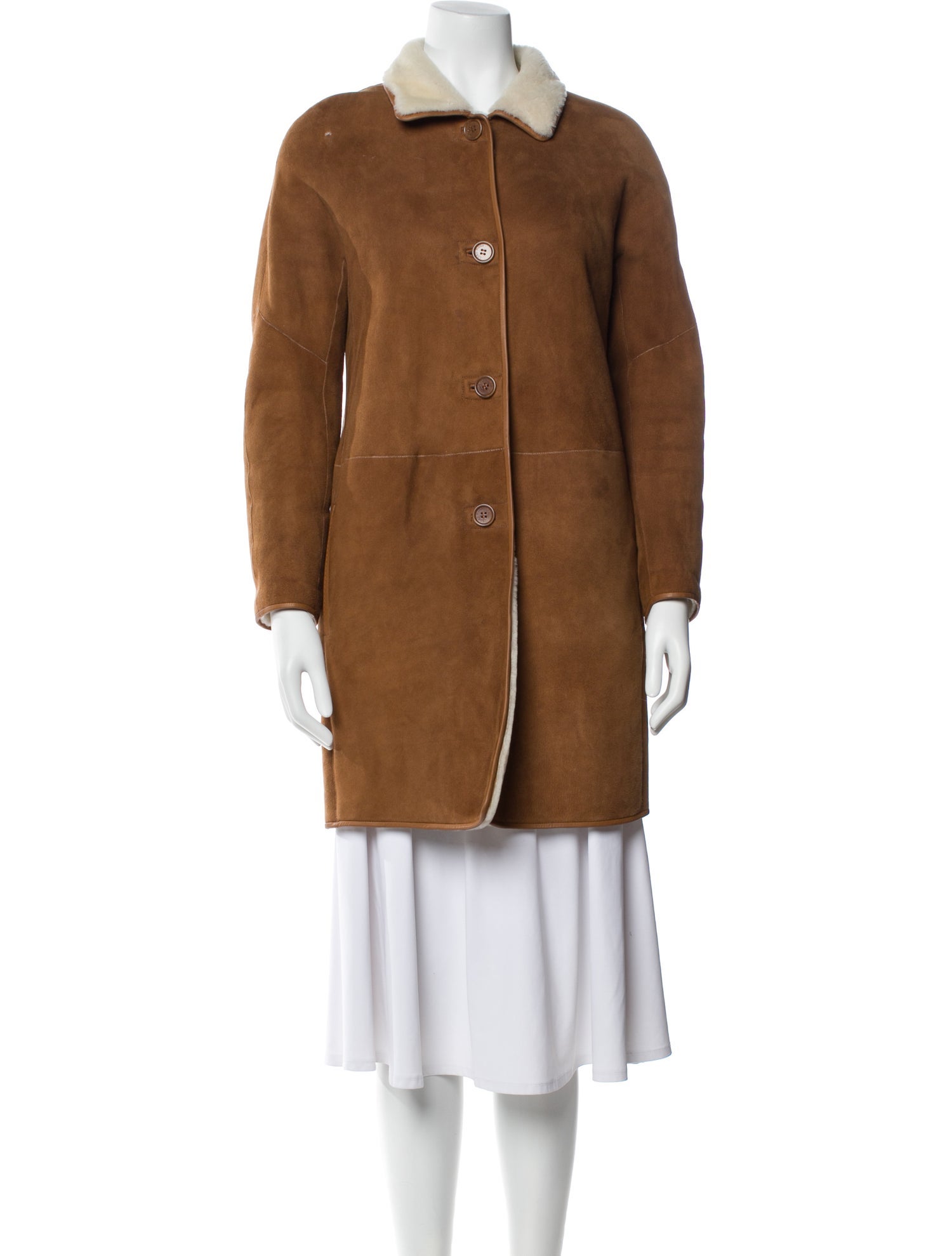 Loro Piana Shearling Fur Coat