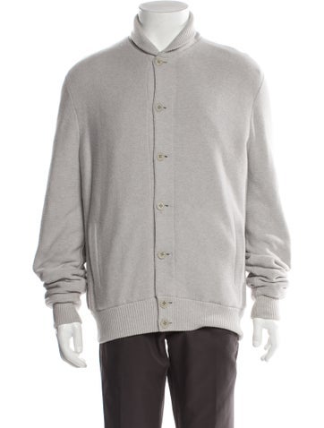 Loro Piana Outerwear Mink Fur Lined Baby Cashmere Jacket Us42, It52 | XL