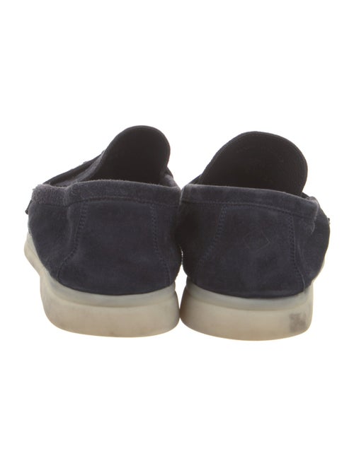 Loro Piana Summer Walk Charms Suede Loafers