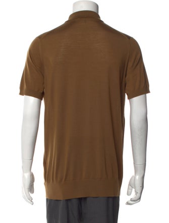 Loro Piana Wish Virgin Wool Polo Sweater