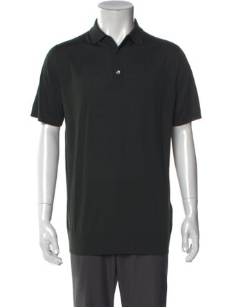 Loro Piana Wish Virgin Wool Polo Sweater