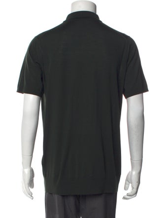 Loro Piana Wish Virgin Wool Polo Sweater