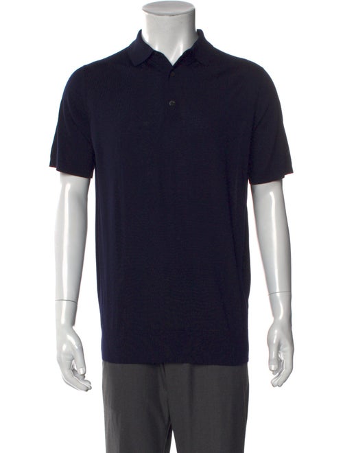 Loro Piana Virgin Wool Collar Polo Shirt